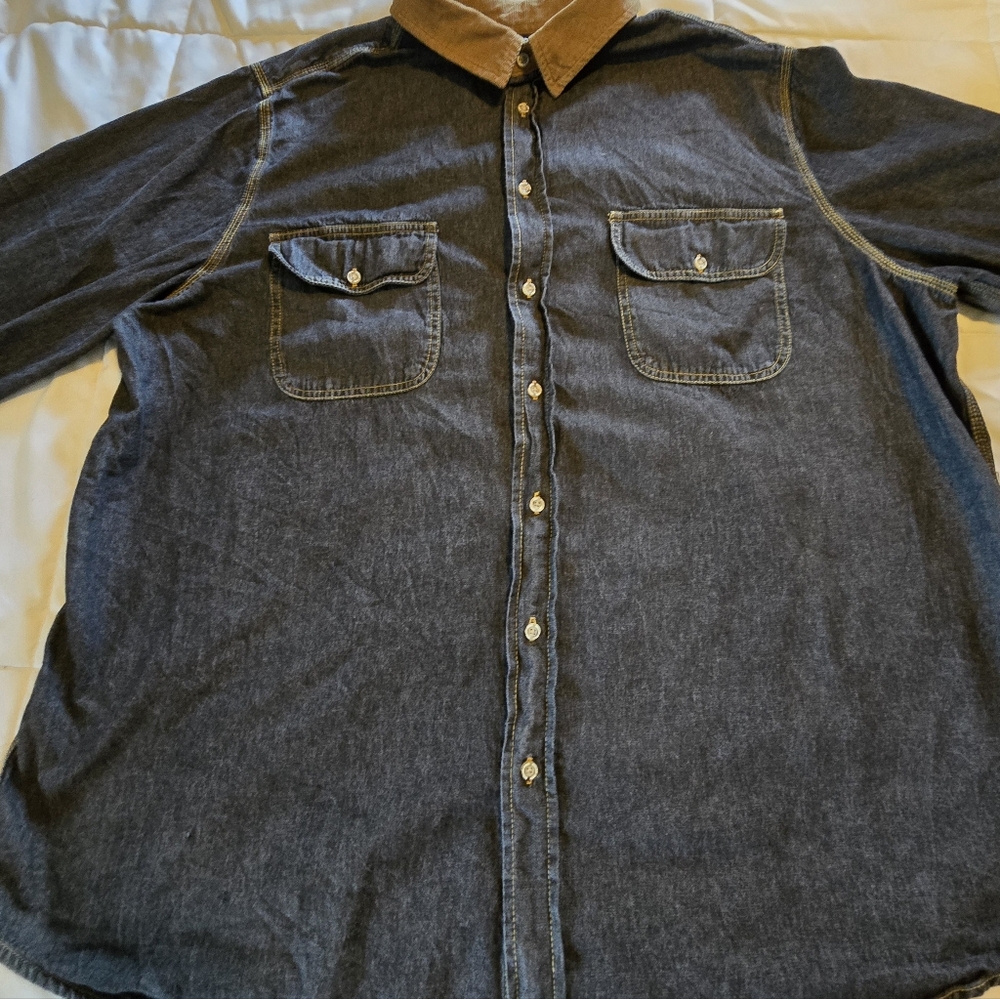 Men's boulder creek Denim Shirt